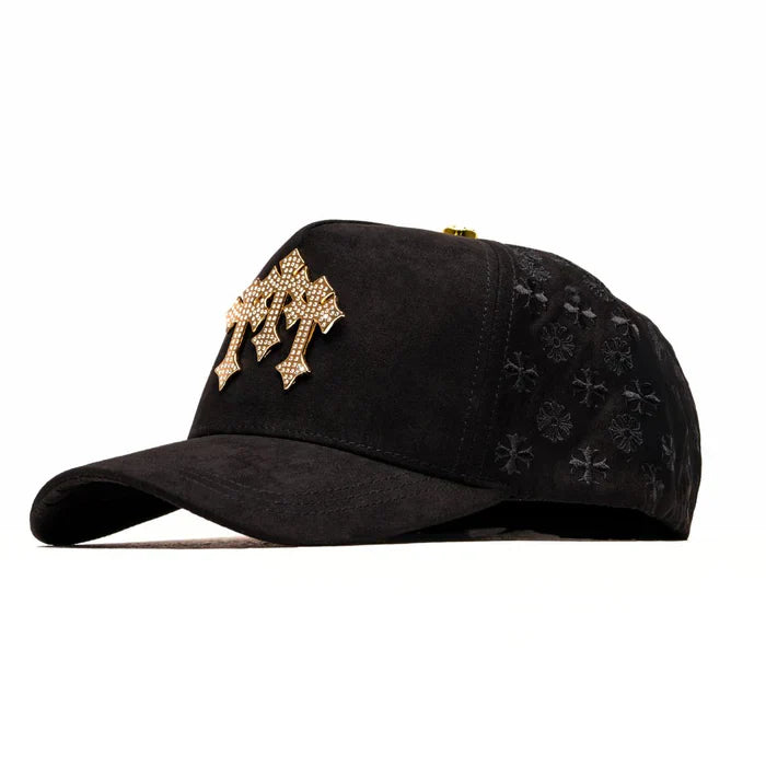 GORRA EL BARBAS HATS CHROME I GOLD EDITION (24K GOLD PLATED)