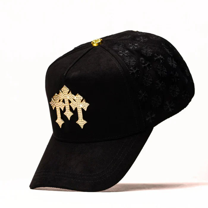 GORRA EL BARBAS HATS CHROME I GOLD EDITION (24K GOLD PLATED)