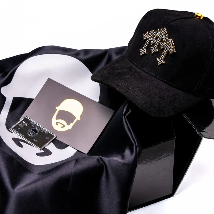 GORRA EL BARBAS HATS CHROME I GOLD EDITION (24K GOLD PLATED)