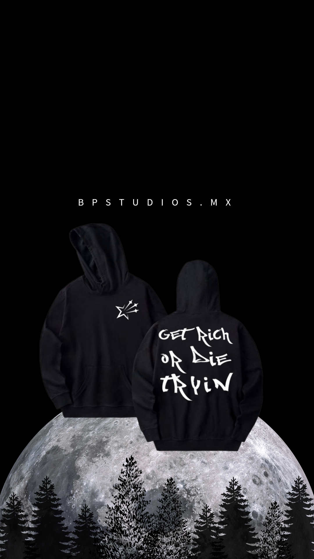 HOODIE GET RICH BP