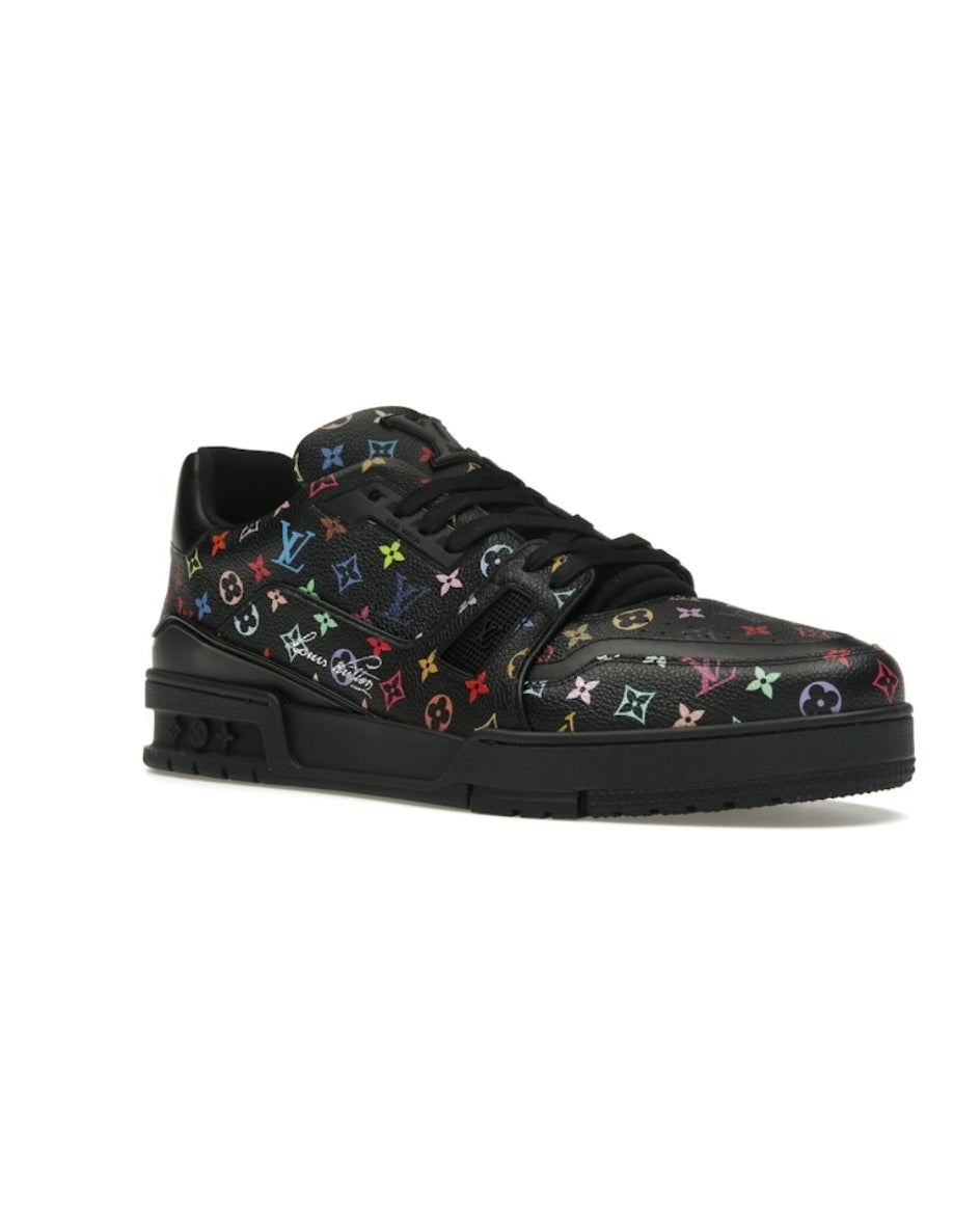 LOUIS VUITTON LV TRAINER TAKASHI MURAKAMI NEGRO