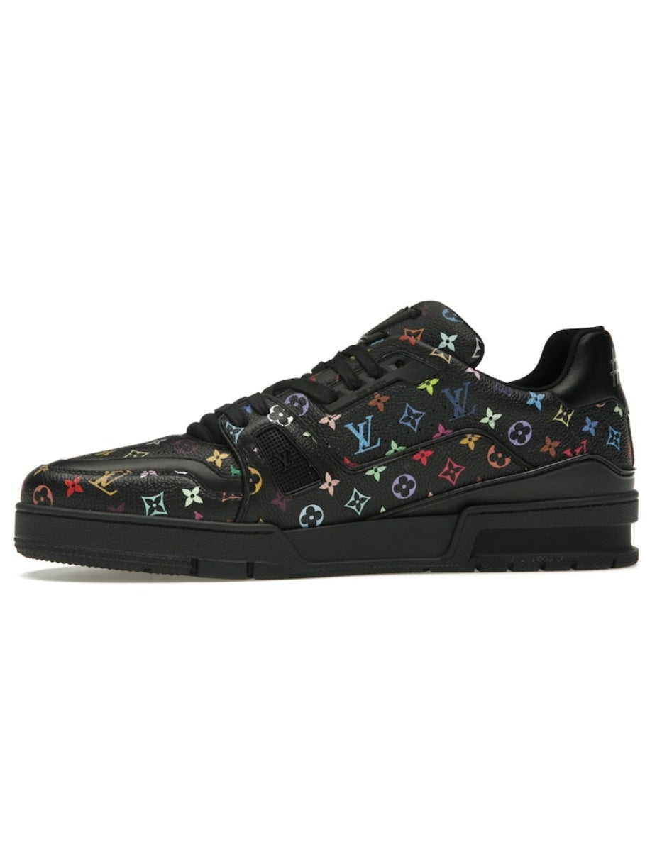 LOUIS VUITTON LV TRAINER TAKASHI MURAKAMI NEGRO