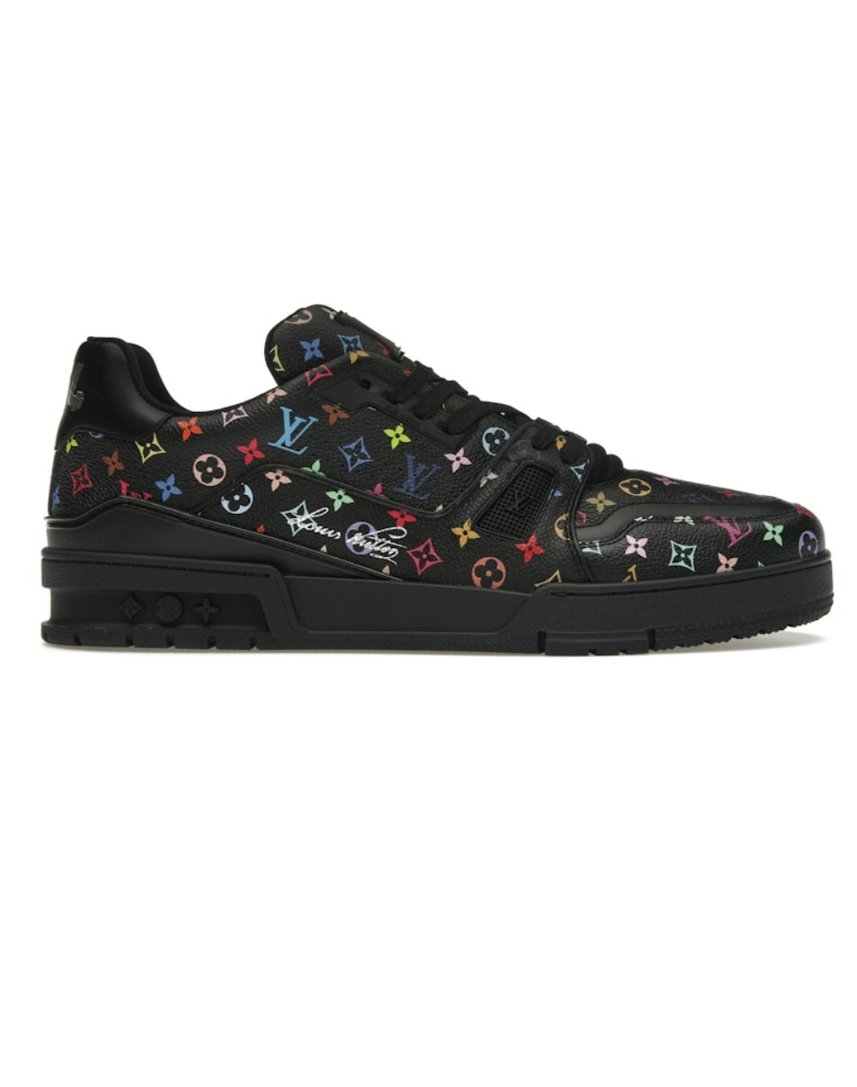 LOUIS VUITTON LV TRAINER TAKASHI MURAKAMI NEGRO