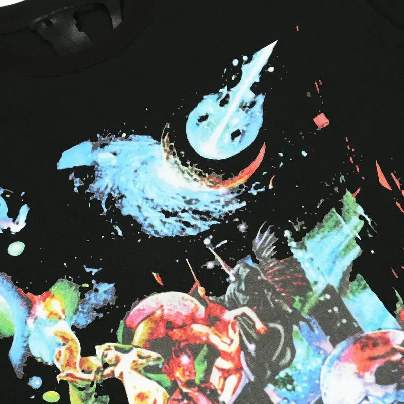 PLAYERA Juice Wrld x Vlone Cosmic Racer T-Shirt