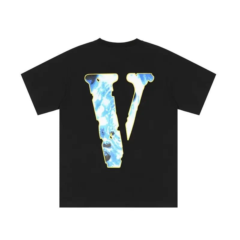 PLAYERA Juice Wrld x Vlone Cosmic Racer T-Shirt