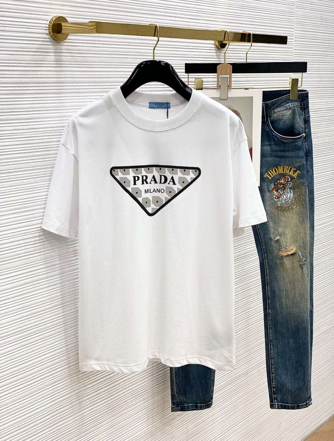 PLAYERA PRADA MILANO (calidad 🇹🇷)